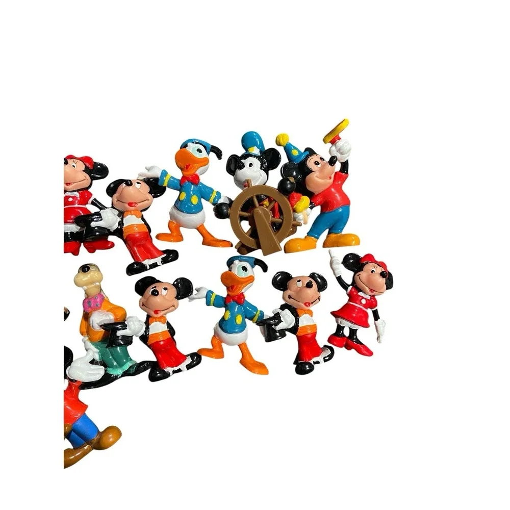 Vintage Disney Applause Mickey Minnie Donald Goofy PVC Figures Duplicates Lot 20